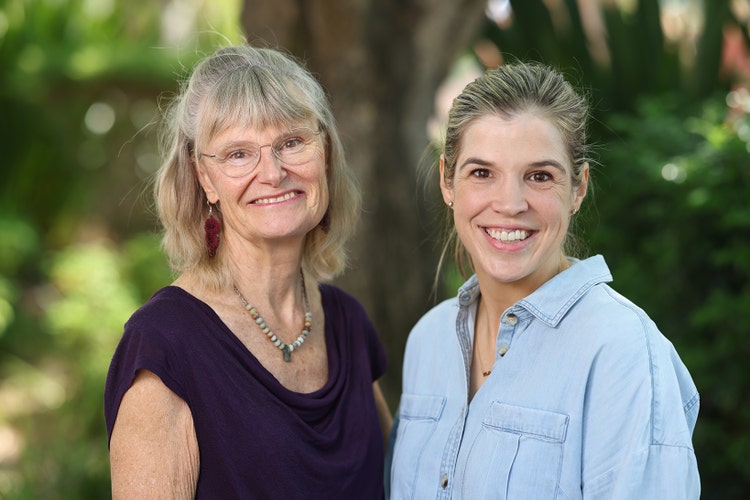 Learning Support Teachers Lisa Ward and Jane Finlay.